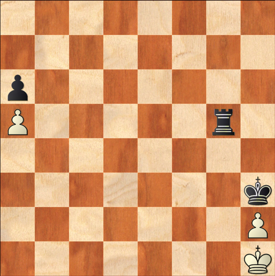 Chess – stalemate, an example of a stalemate position