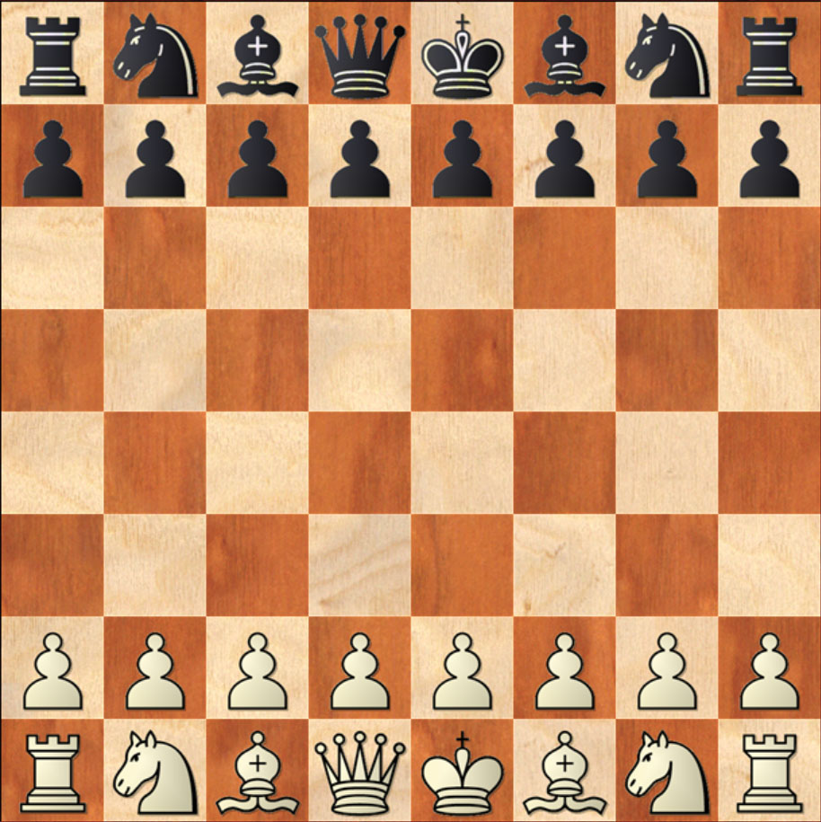 Starting position in chess